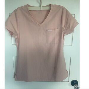 Jaanuu scrub top/pants, size small rose